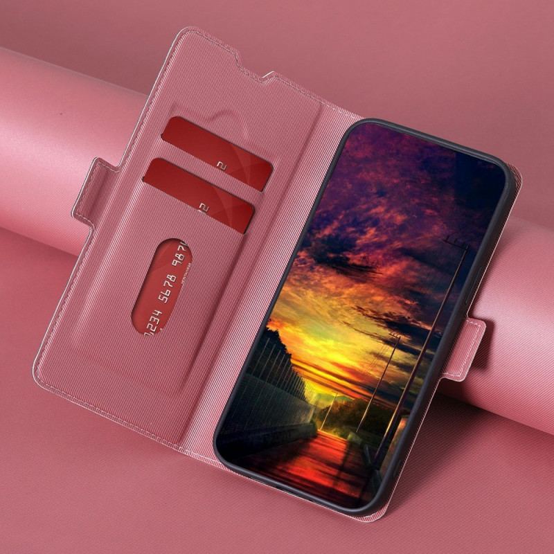 Capa De Couro Para OnePlus Nord 2T 5G Estilo De Couro De Dois Tons