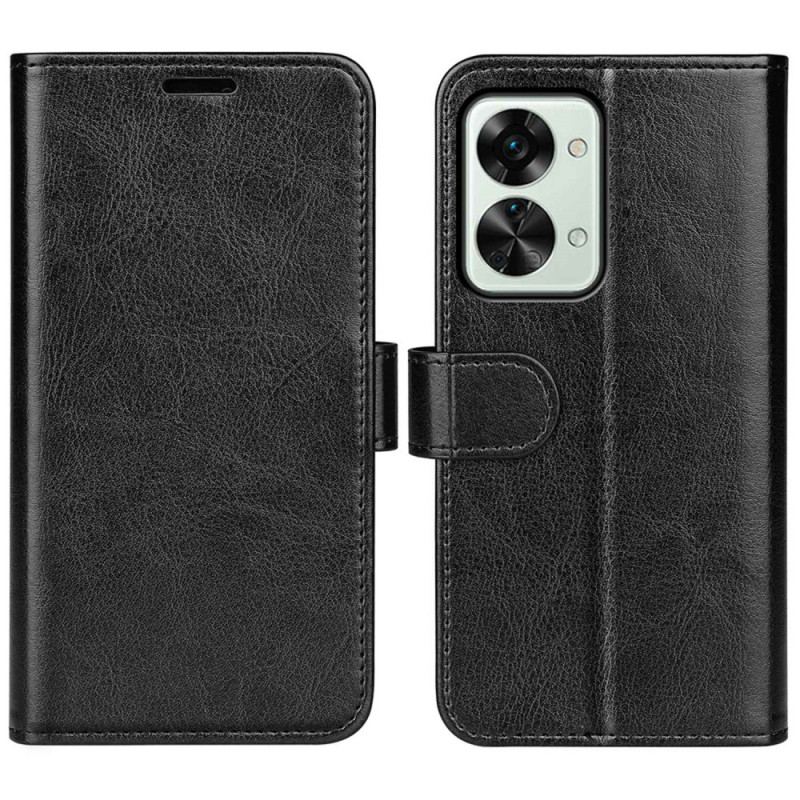 Capa De Couro Para OnePlus Nord 2T 5G Estilo Vintage De Couro