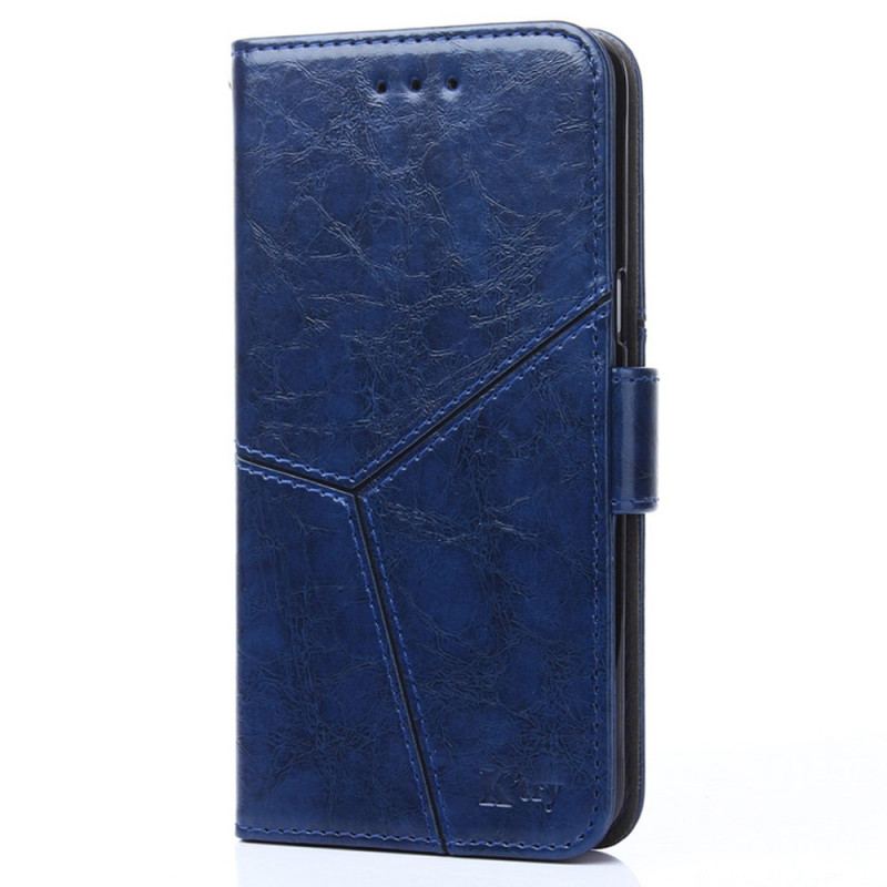 Capa Flip Para OnePlus Nord 2T 5G Costuras Expostas