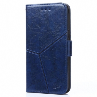 Capa Flip Para OnePlus Nord 2T 5G Costuras Expostas