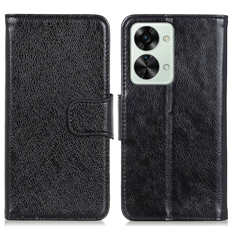 Capa Flip Para OnePlus Nord 2T 5G Couro Napa