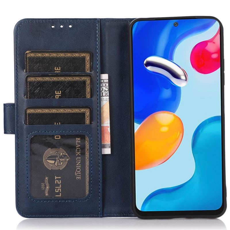 Capa Flip Para OnePlus Nord 2T 5G Estilo Clássico De Couro