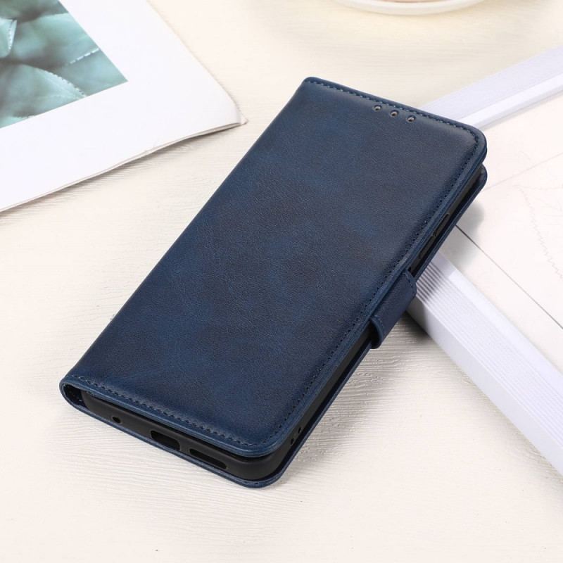 Capa Flip Para OnePlus Nord 2T 5G Estilo Clássico De Couro