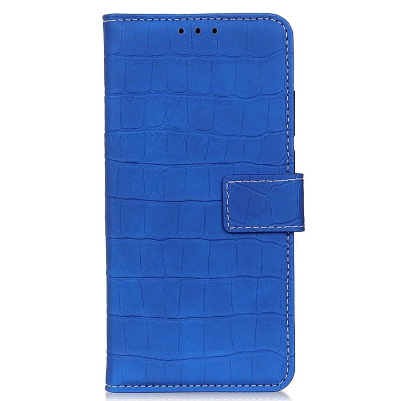 Capa Flip Para OnePlus Nord 2T 5G Estilo De Pele De Crocodilo