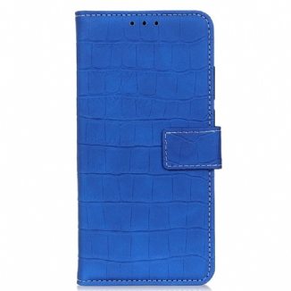 Capa Flip Para OnePlus Nord 2T 5G Estilo De Pele De Crocodilo