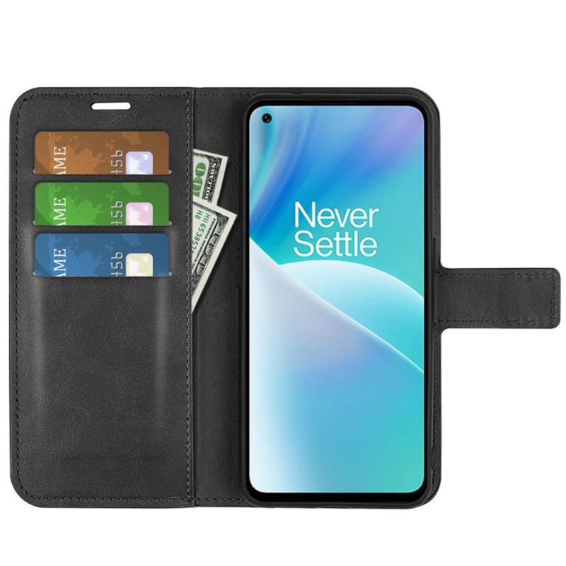 Capa Flip Para OnePlus Nord 2T 5G Estilo Retrô