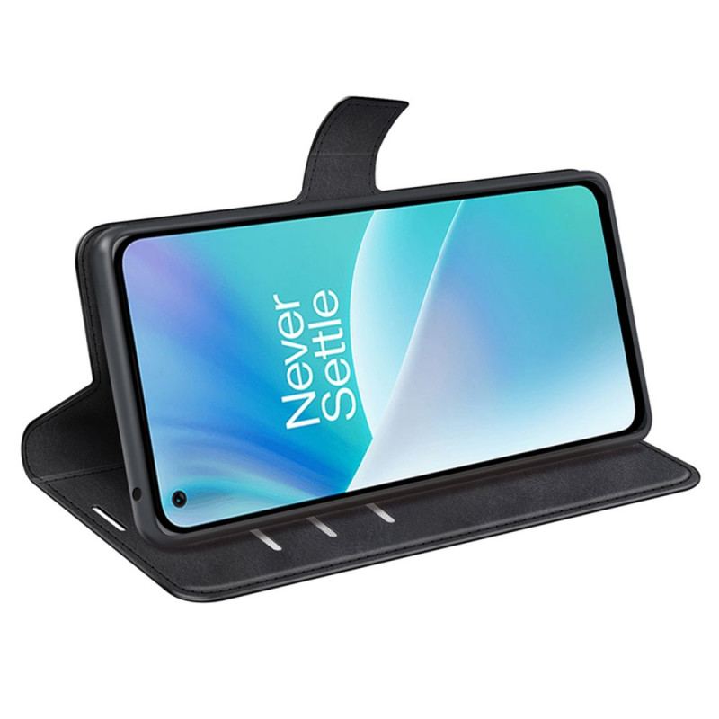 Capa Flip Para OnePlus Nord 2T 5G Estilo Retrô