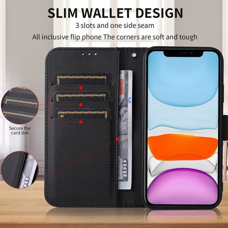 Capa Folio Para OnePlus Nord 2T 5G De Cordão Pulseira De Couro Falso