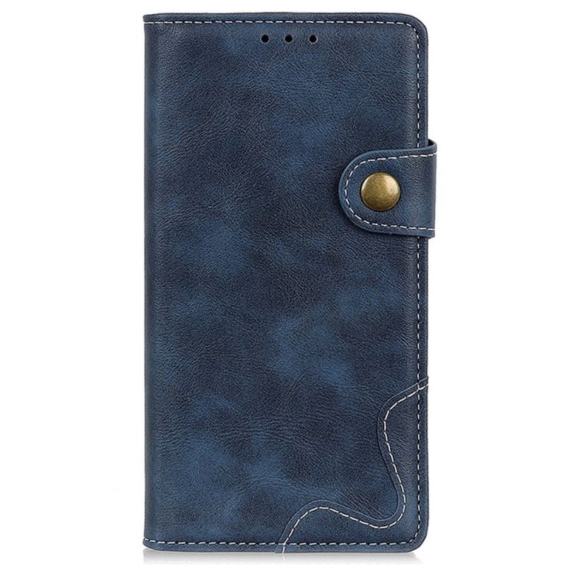 Capa Folio Para OnePlus Nord 2T 5G Costura Artística