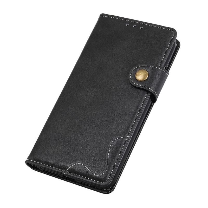 Capa Folio Para OnePlus Nord 2T 5G Costura Artística