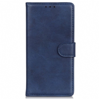 Capa Folio Para OnePlus Nord 2T 5G Couro Sintético Fosco