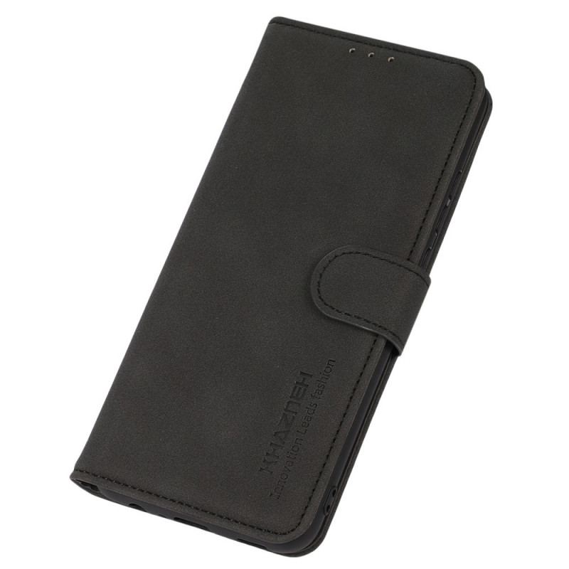 Capa Folio Para OnePlus Nord 2T 5G Couro Sintético Vintage Khazneh