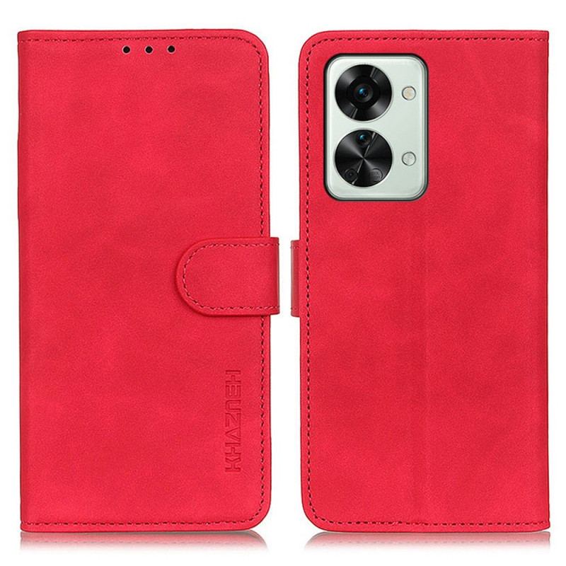 Capa Folio Para OnePlus Nord 2T 5G Khazneh