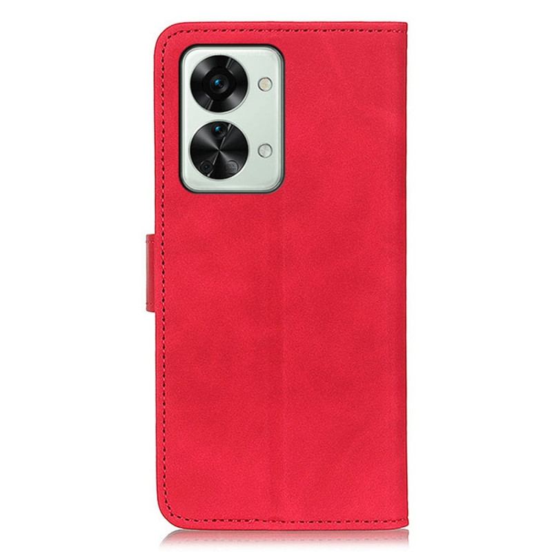 Capa Folio Para OnePlus Nord 2T 5G Khazneh