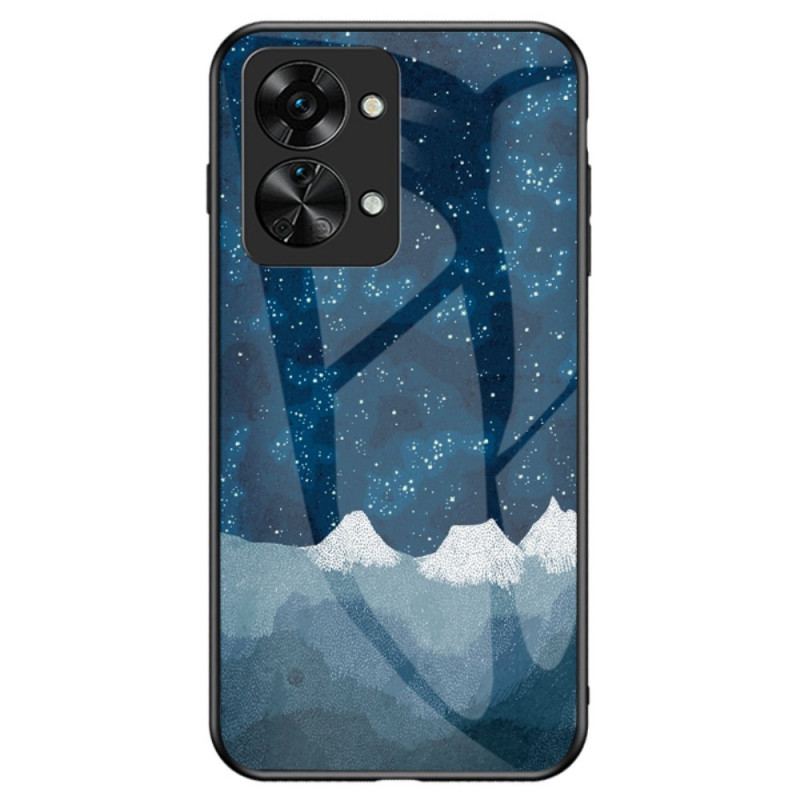 Capa Para OnePlus Nord 2T 5G Padrão De Vidro Temperado