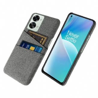 Capa Para OnePlus Nord 2T 5G Tecido De Textura Ultrafina