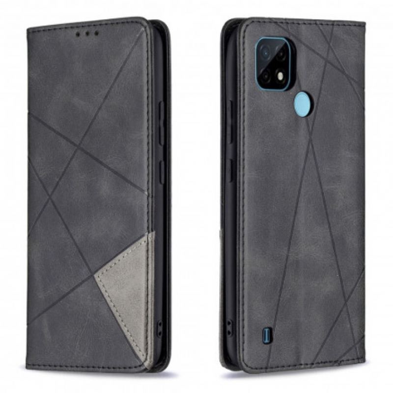 Capa De Celular Para Realme C21 Flip Estilo Do Artista