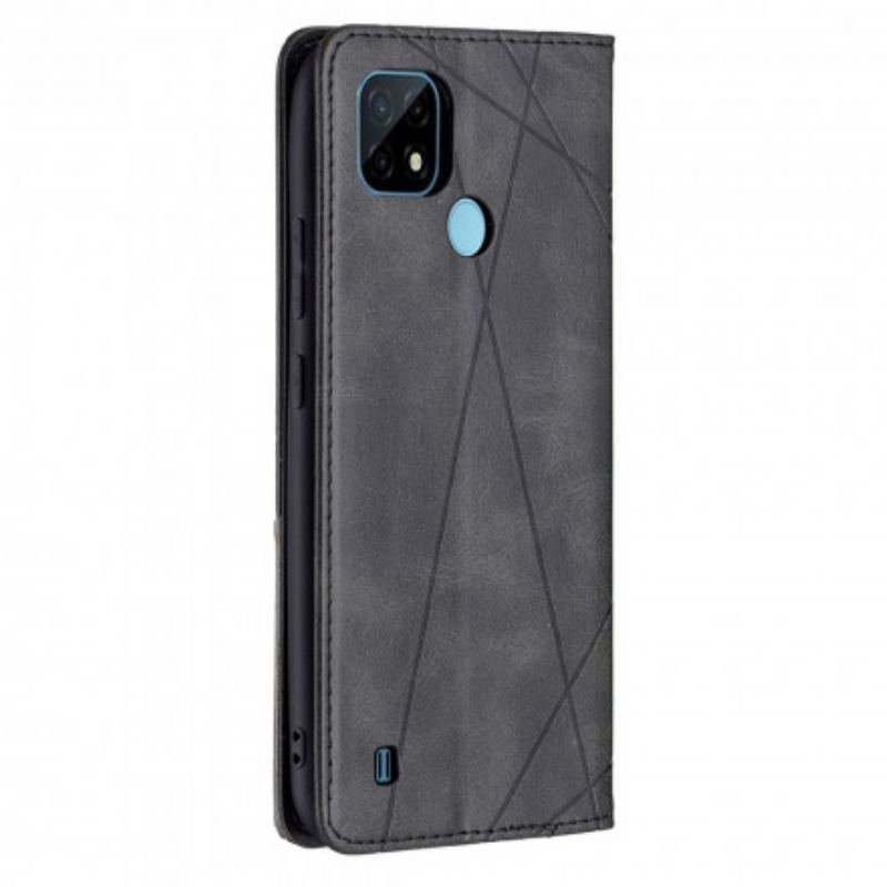 Capa De Celular Para Realme C21 Flip Estilo Do Artista