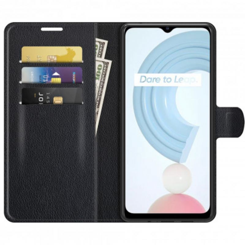 Capa Flip Para Realme C21 Clássico