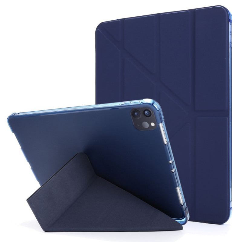 Capa De Celular Para iPad Pro 11" (2021) Couro Sintético Origami