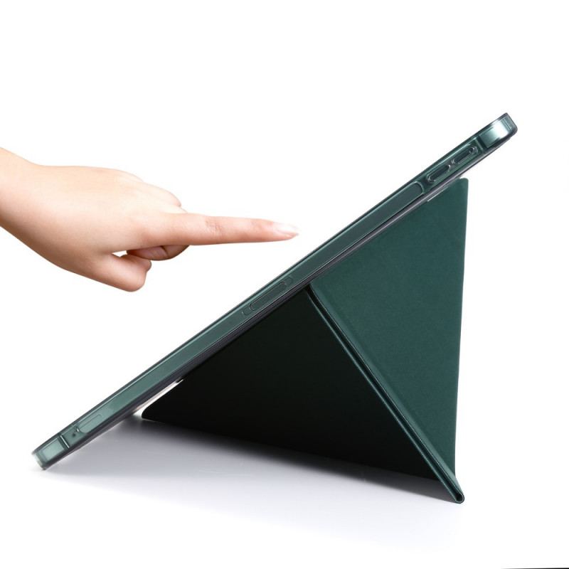 Capa De Celular Para iPad Pro 11" (2021) Couro Sintético Origami