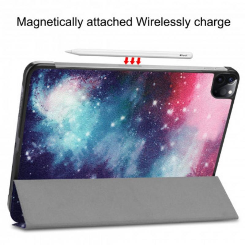 Capa De Celular Para iPad Pro 11" (2021) Suporte Para Caneta Espacial