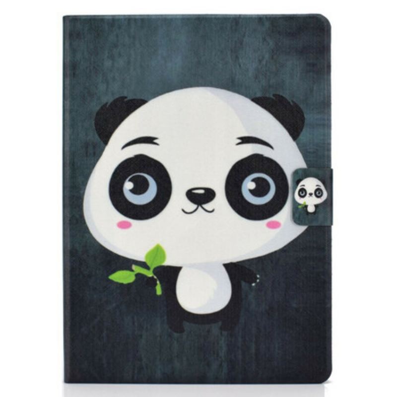 Capa De Couro Para iPad Pro 11" (2021) Bebê Panda