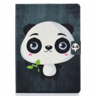 Capa De Couro Para iPad Pro 11" (2021) Bebê Panda