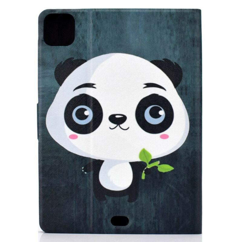 Capa De Couro Para iPad Pro 11" (2021) Bebê Panda