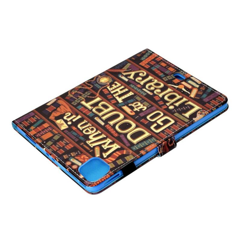 Capa Flip Para iPad Pro 11" (2021) Biblioteca