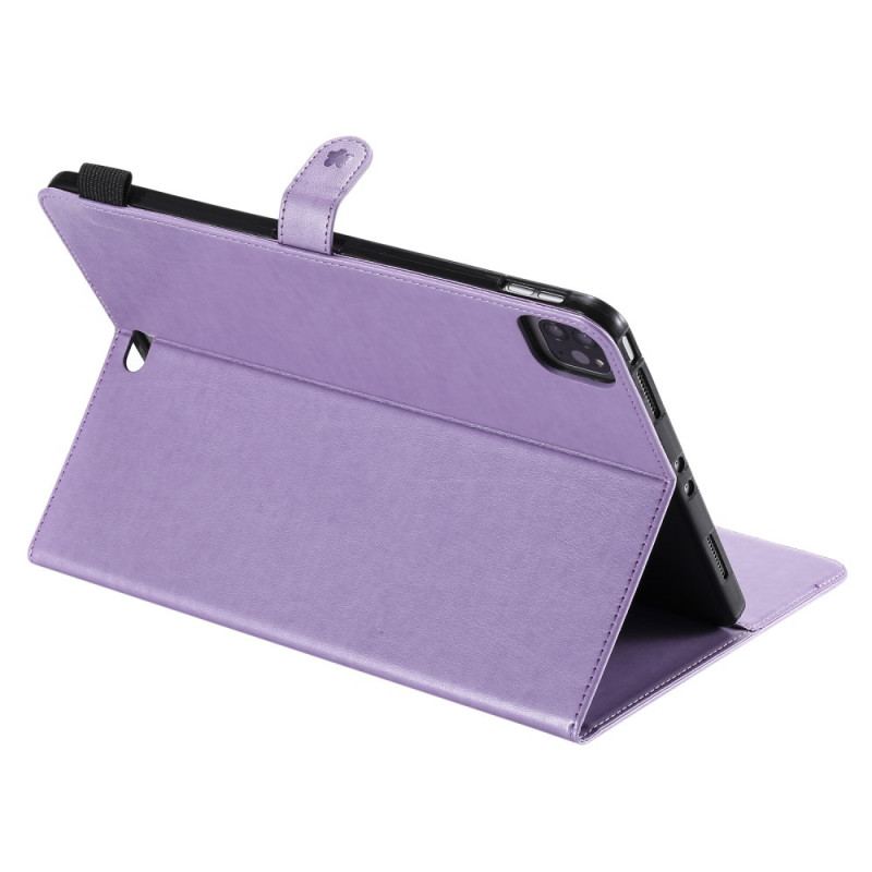 Capa Flip Para iPad Pro 11" (2021) Gato E Abelhas