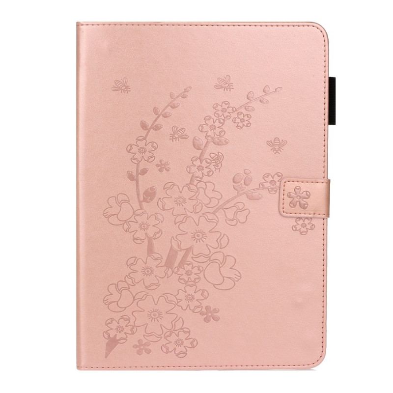 Capa Folio Para iPad Pro 11" (2021) Flores