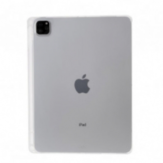 Capa Para iPad Pro 11" (2021) Porta Caneta De Silicone Transparente