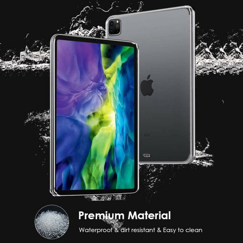 Capa Para iPad Pro 11" (2021) Silicone Transparente