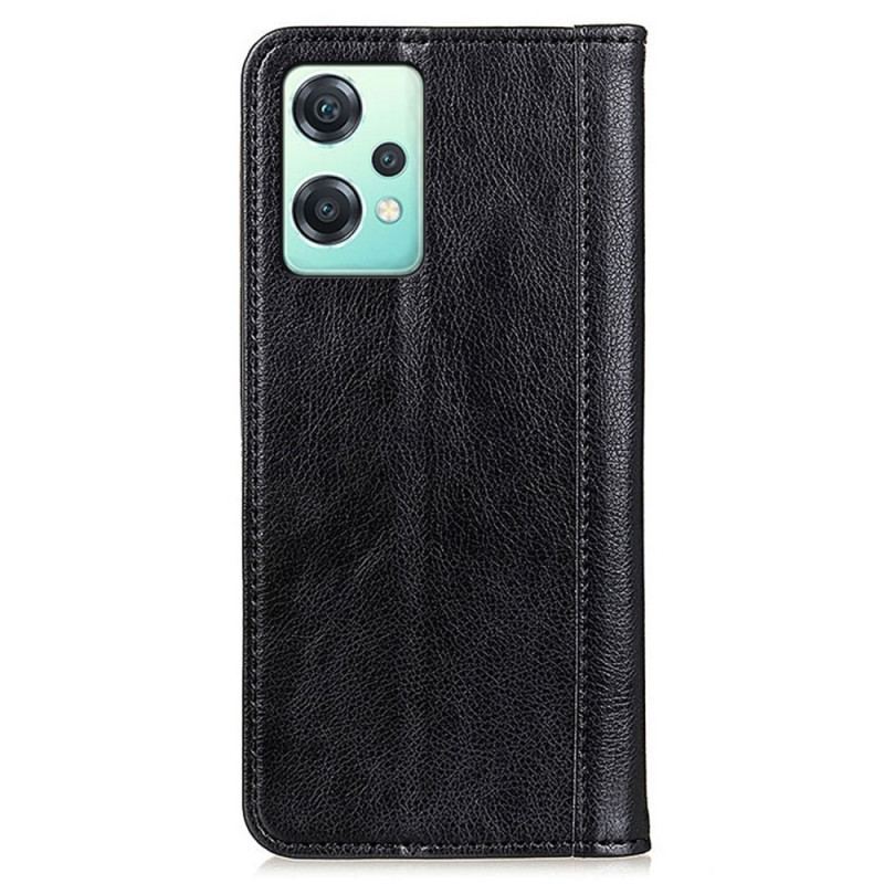 Capa De Celular Para OnePlus Nord CE 2 Lite 5G Flip Clássico Couro Rachado