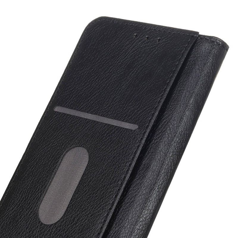 Capa De Celular Para OnePlus Nord CE 2 Lite 5G Flip Couro Rachado De Lichia