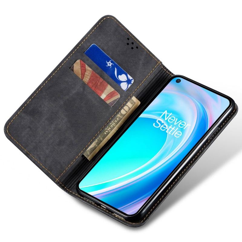 Capa De Celular Para OnePlus Nord CE 2 Lite 5G Flip Tecido