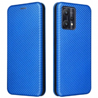 Capa De Celular Para OnePlus Nord CE 2 Lite 5G Flip Textura De Fibra De Carbono