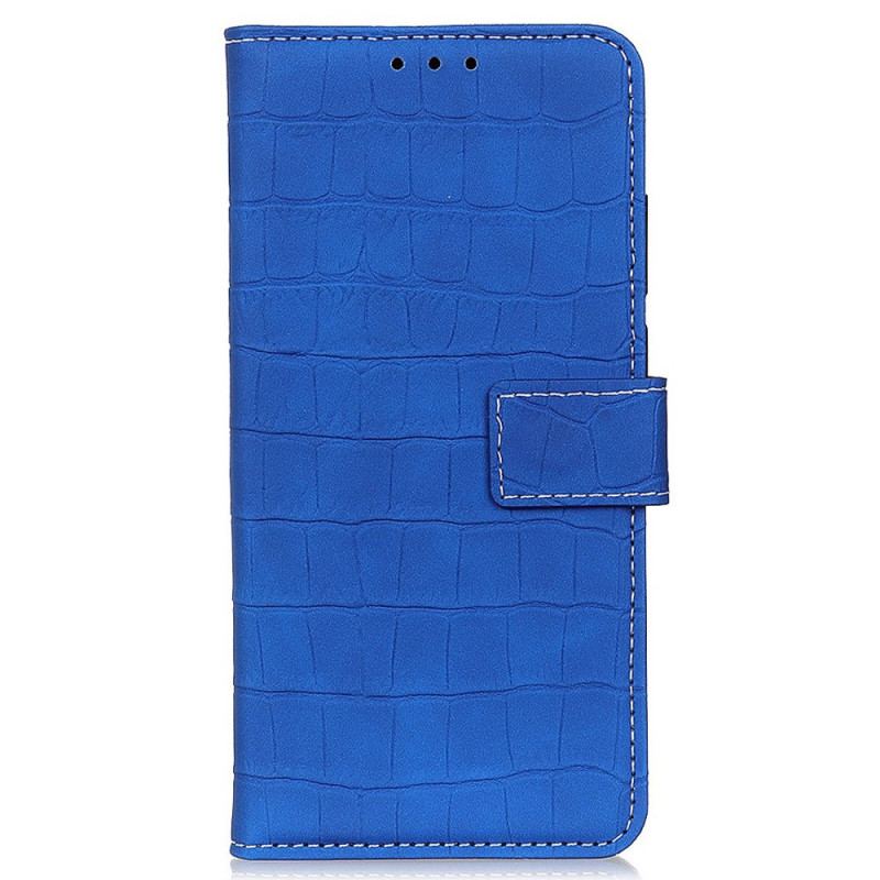 Capa De Couro Para OnePlus Nord CE 2 Lite 5G Crocodilo