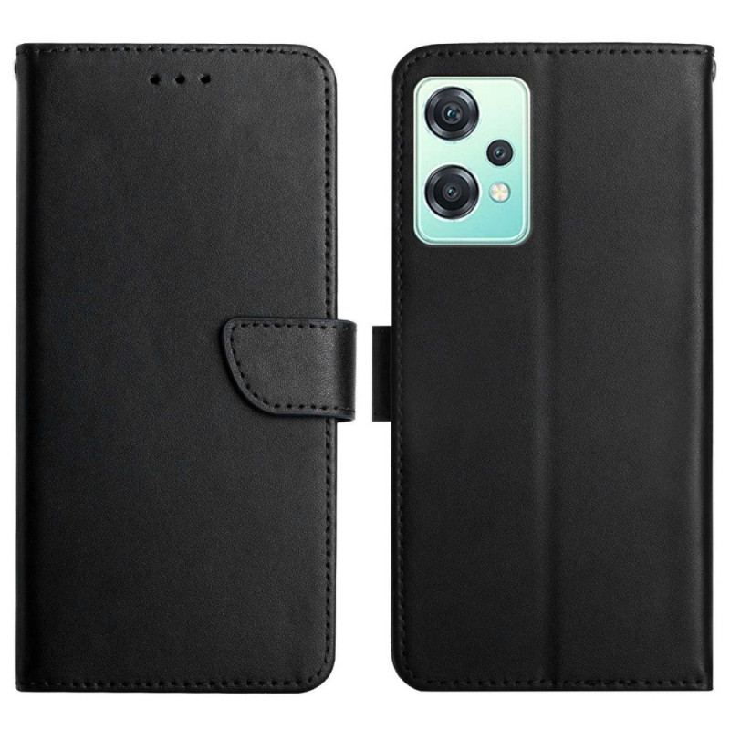 Capa De Couro Para OnePlus Nord CE 2 Lite 5G Couro Napa