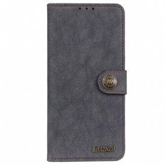 Capa De Couro Para OnePlus Nord CE 2 Lite 5G Couro Rachado Vintage Khazneh