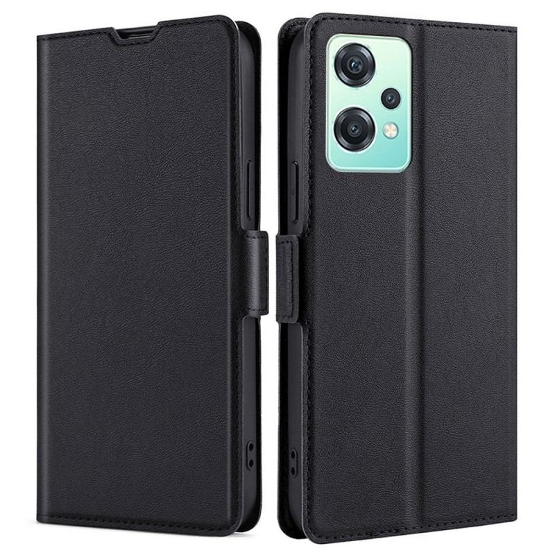 Capa De Couro Para OnePlus Nord CE 2 Lite 5G Super Fino