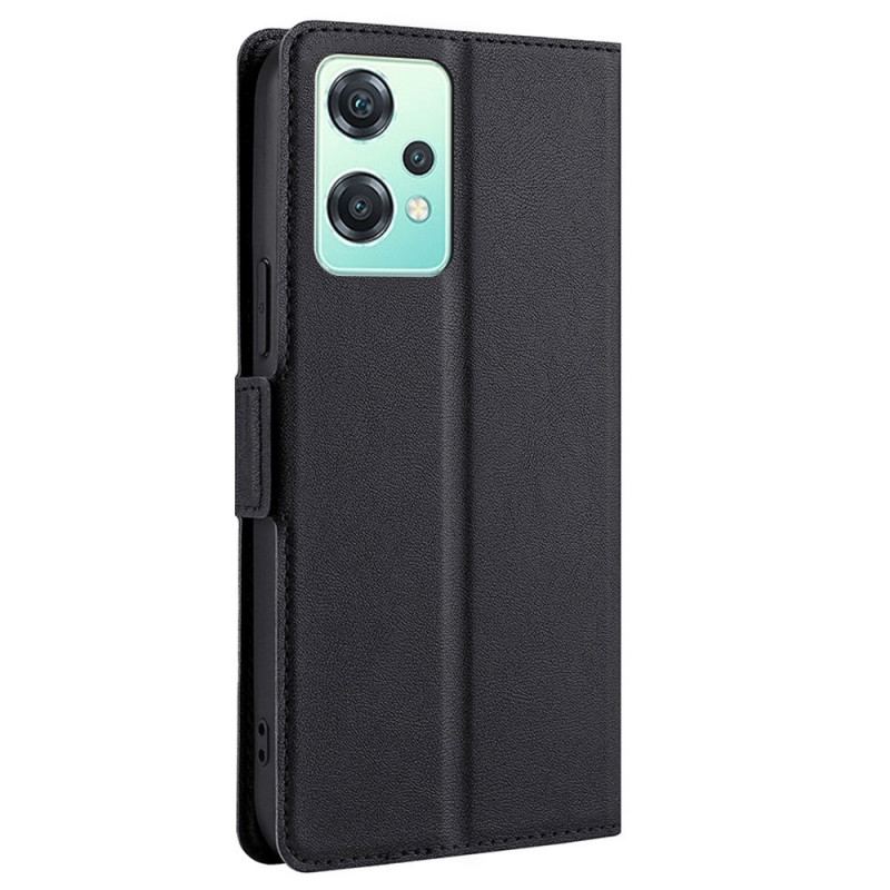 Capa De Couro Para OnePlus Nord CE 2 Lite 5G Super Fino