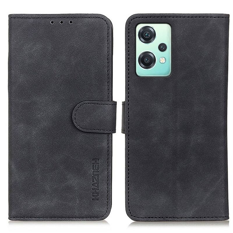 Capa Flip Para OnePlus Nord CE 2 Lite 5G Efeito Couro Vintage Khazneh