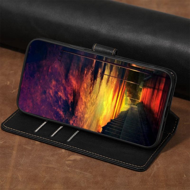 Capa Flip Para OnePlus Nord CE 2 Lite 5G Estilo Couro Rfid