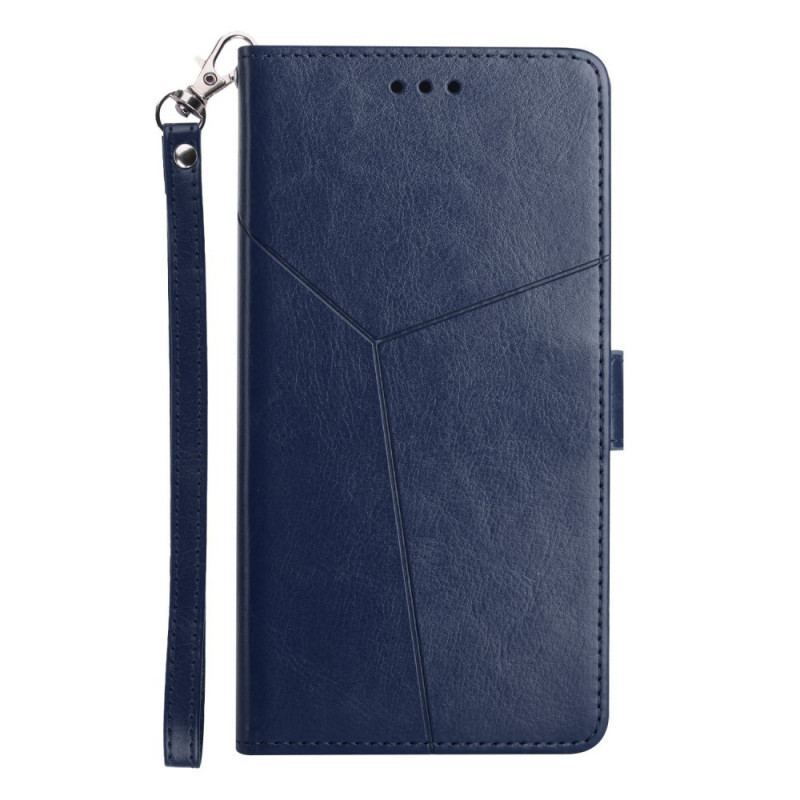 Capa Flip Para OnePlus Nord CE 2 Lite 5G Estilo Couro Y Design