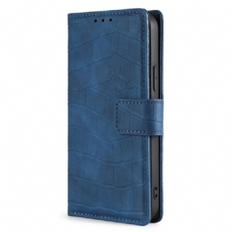 Capa Flip Para OnePlus Nord CE 2 Lite 5G Estilo De Pele De Crocodilo