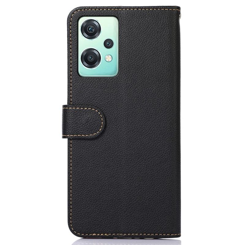 Capa Flip Para OnePlus Nord CE 2 Lite 5G Rfid Estilo Lichia