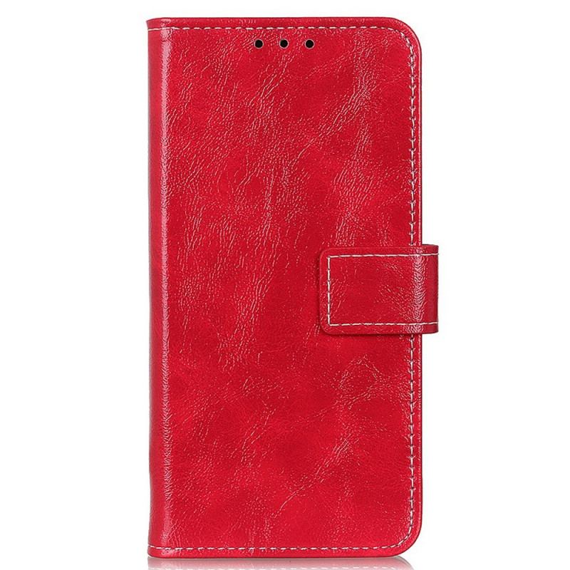 Capa Folio Para OnePlus Nord CE 2 Lite 5G Couro Sintético Brilhante