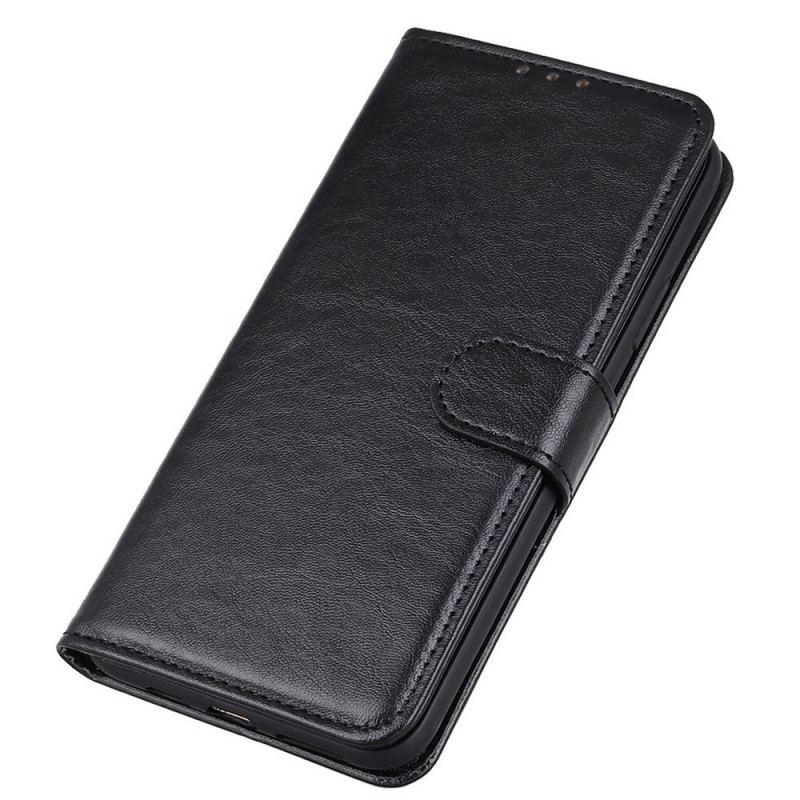 Capa Folio Para OnePlus Nord CE 2 Lite 5G Efeito Couro Texturizado